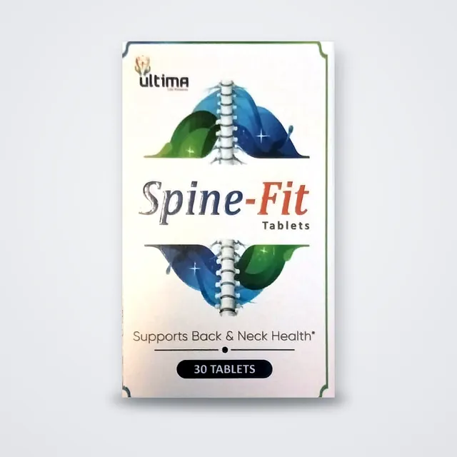 Spine-Fit Tablets box, front view